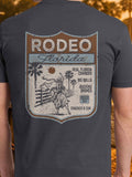 Youth Florida Rodeo grey youth shirt back graphic